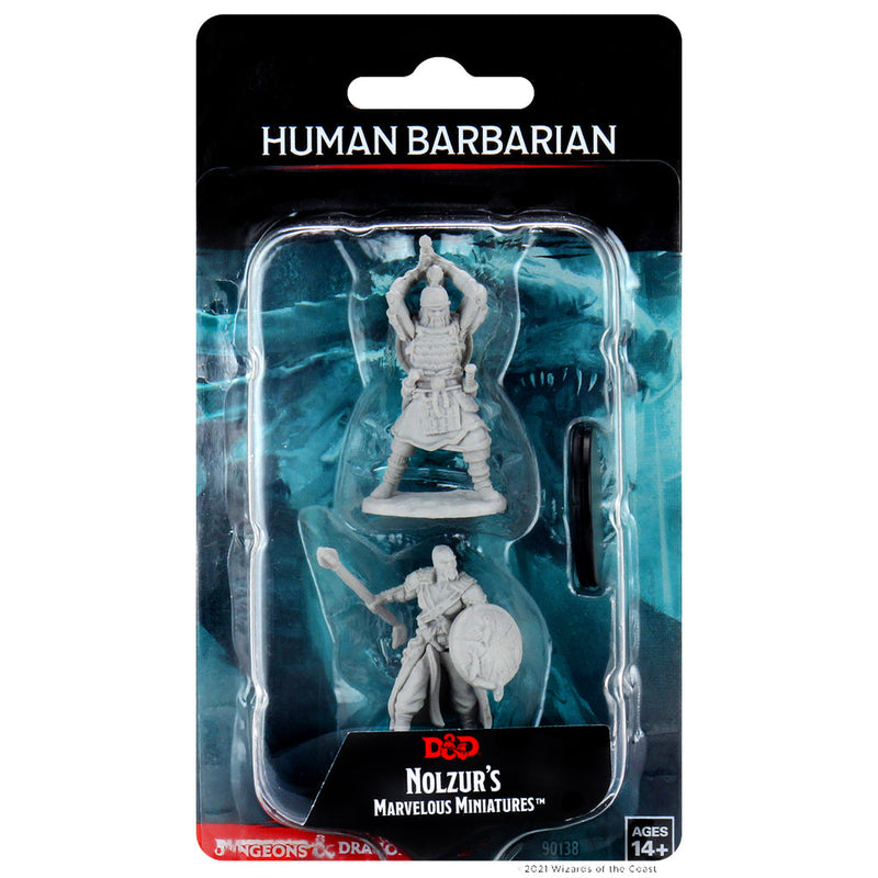 Dungeons & Dragons Nolzur's Marvelous Unpainted Miniatures: W13 Human Barbarian Male from WizKids image 7