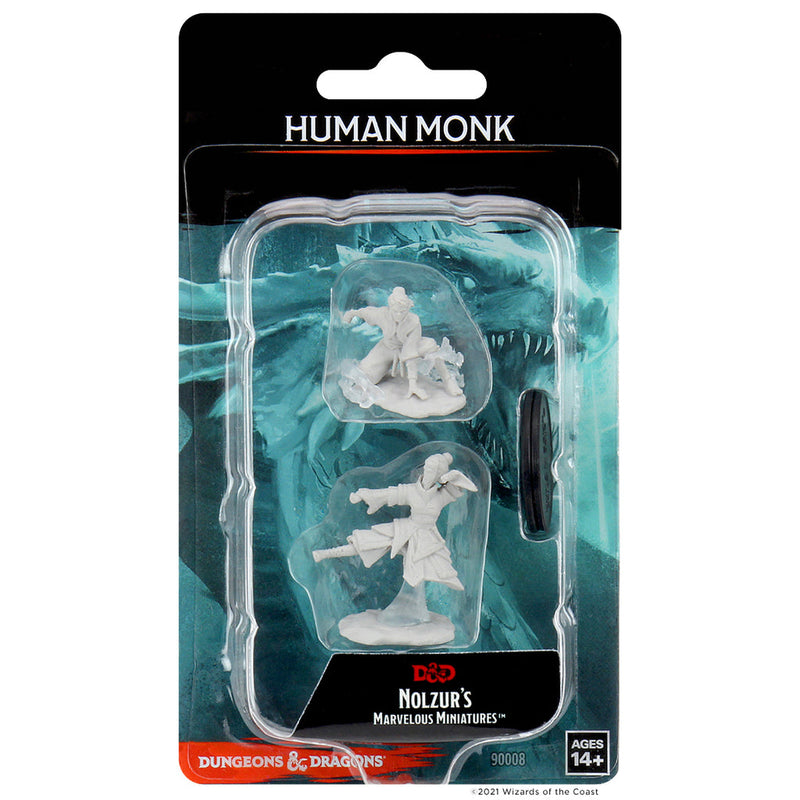 Dungeons & Dragons Nolzur's Marvelous Unpainted Miniatures: W11 Female Human Monk from WizKids image 9