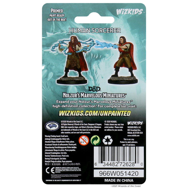 Dungeons & Dragons Nolzur's Marvelous Unpainted Miniatures: W01 Human Male Sorcerer from WizKids image 6