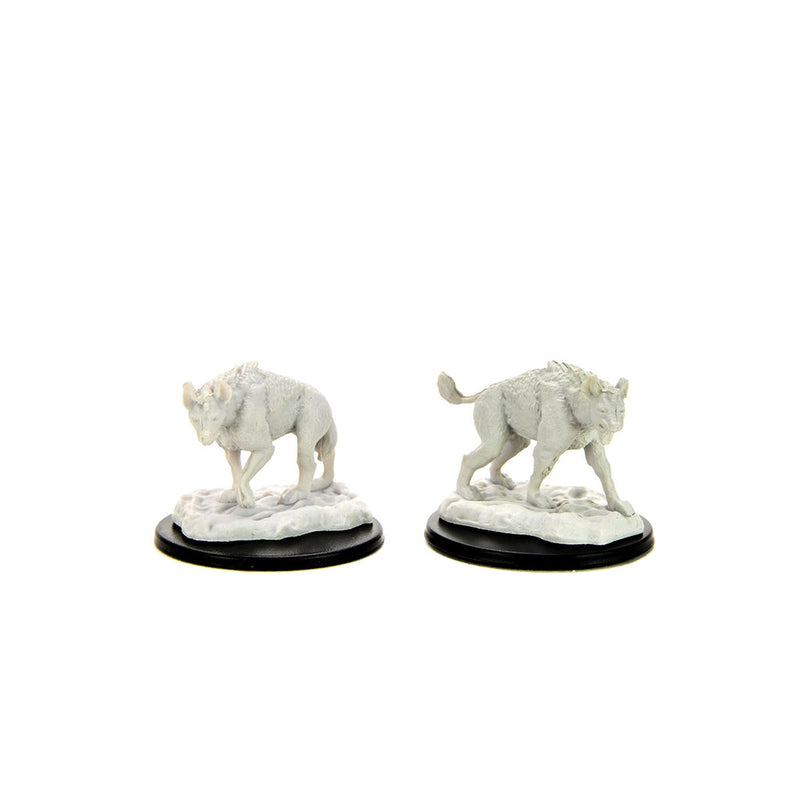 WizKids Deep Cuts Unpainted Miniatures: W14 Hyenas from WizKids image 7
