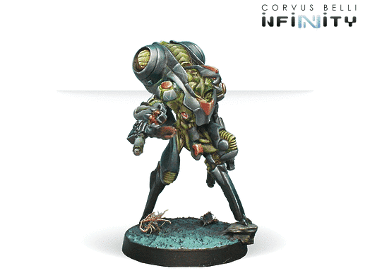 Infinity: Combined Army Ikadron Batdroids and Imetron from Corvus Belli image 3