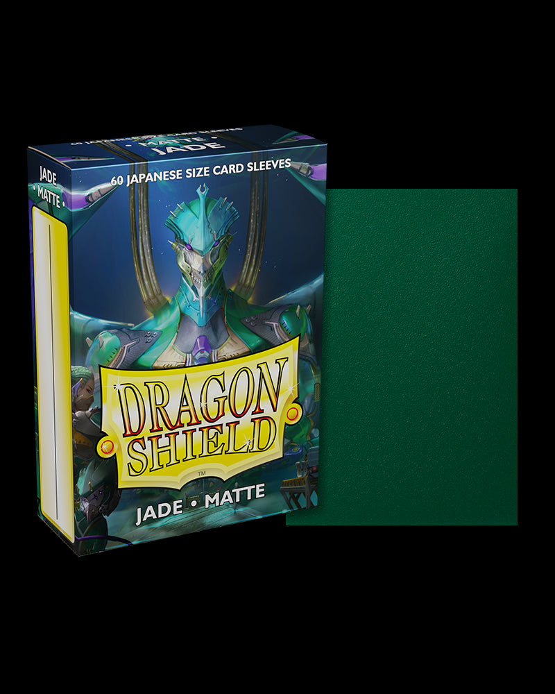 Dragon Shields Japanese: (60) Matte - Jade from Arcane Tinmen image 6