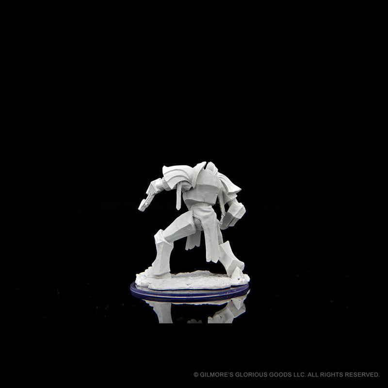Critical Role Unpainted Miniatures: W03 Mage Hunter Golem from WizKids image 8