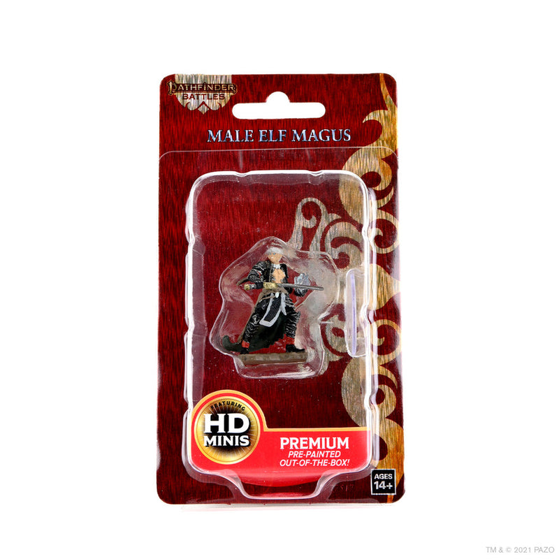 Pathfinder Battles: Premium Painted Figure - W03 Male Elf Magus from WizKids image 5