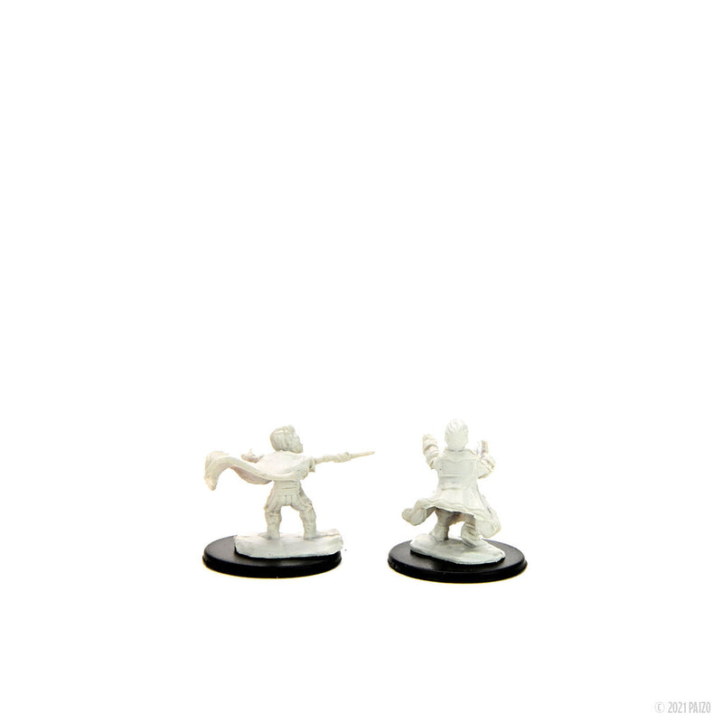Pathfinder Deep Cuts Unpainted Miniatures: W14 Halfling Wizard Male from WizKids image 8
