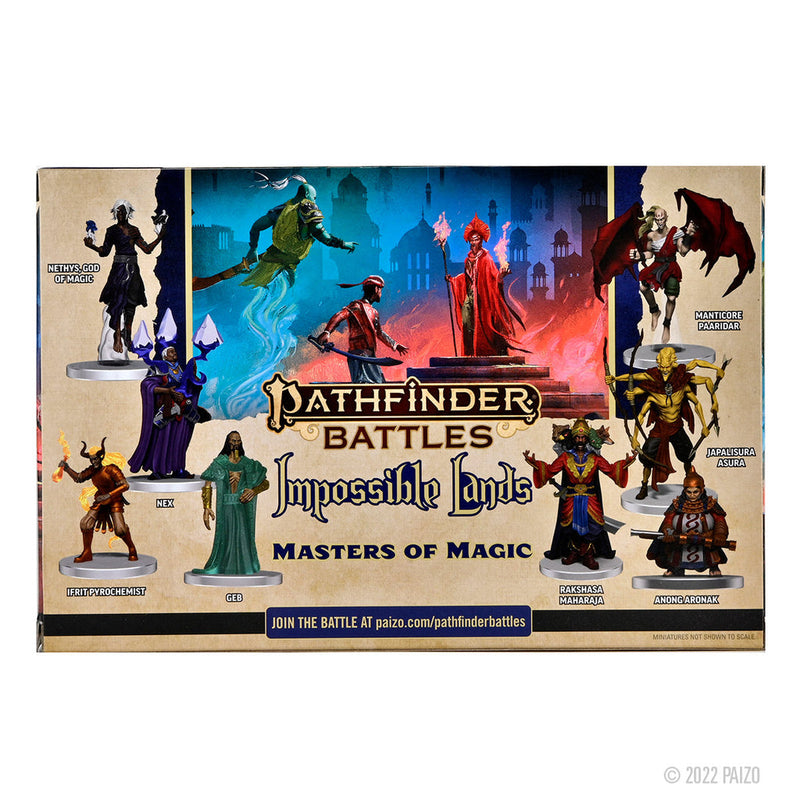 Pathfinder Battles: Impossible Lands - Masters of Magic Boxed Set from WizKids image 12