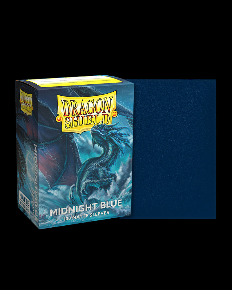 Dragon Shields: (100) Matte - Midnight Blue from Arcane Tinmen image 7