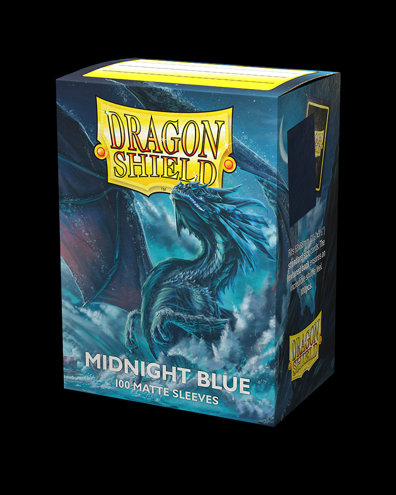 Dragon Shields: (100) Matte - Midnight Blue from Arcane Tinmen image 11