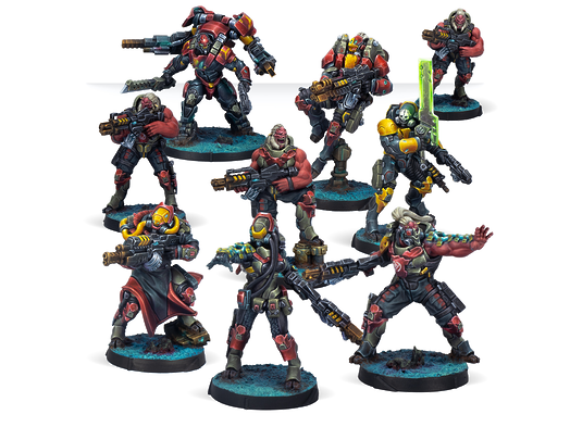 Infinity: Morat Aggression Forces Action Pack from Corvus Belli image 1