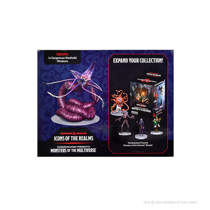 Dungeons & Dragons: Icons of the Realms Set 23 Mordenkainen Presents Monsters of the Multiverse Neothelid from WizKids image 20
