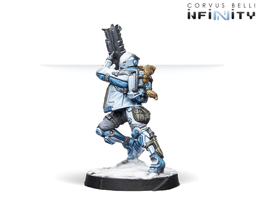 Infinity: PanOceania - Nokken Special Intervention and Recon Team (Spitfire) from Corvus Belli image 2