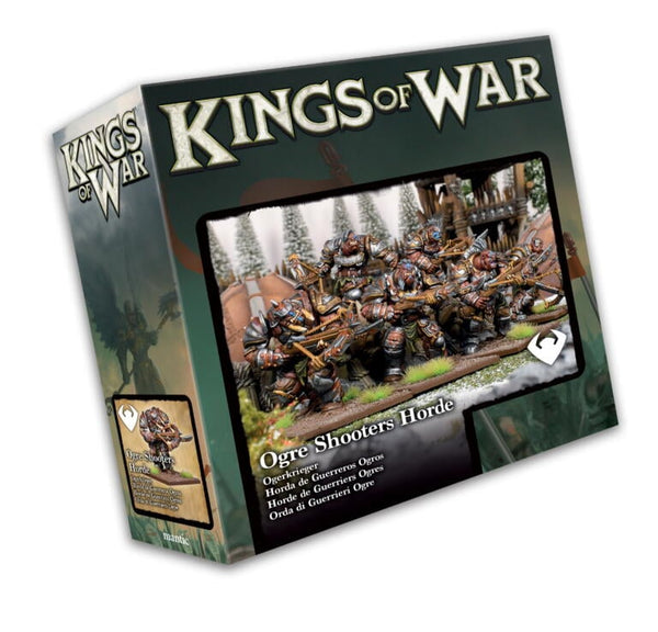 Kings of War: Ogre Shooters Horde from Mantic Entertainment image 1
