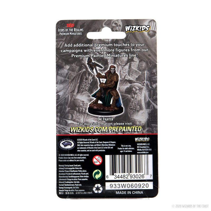 Dungeons & Dragons: Icons of the Realms Premium Figures W04 Half-Orc Fighter Female from WizKids image 6