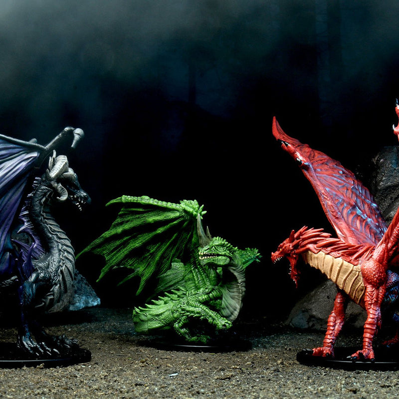 Pathfinder Battles: City of Lost Omens Premium Figure Adult Red & Black Dragons from WizKids image 25