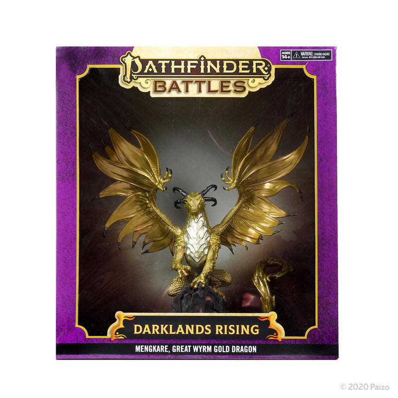 Pathfinder Battles: Darklands Rising: Premium Set - Mengkare Great Wyrm from WizKids image 21
