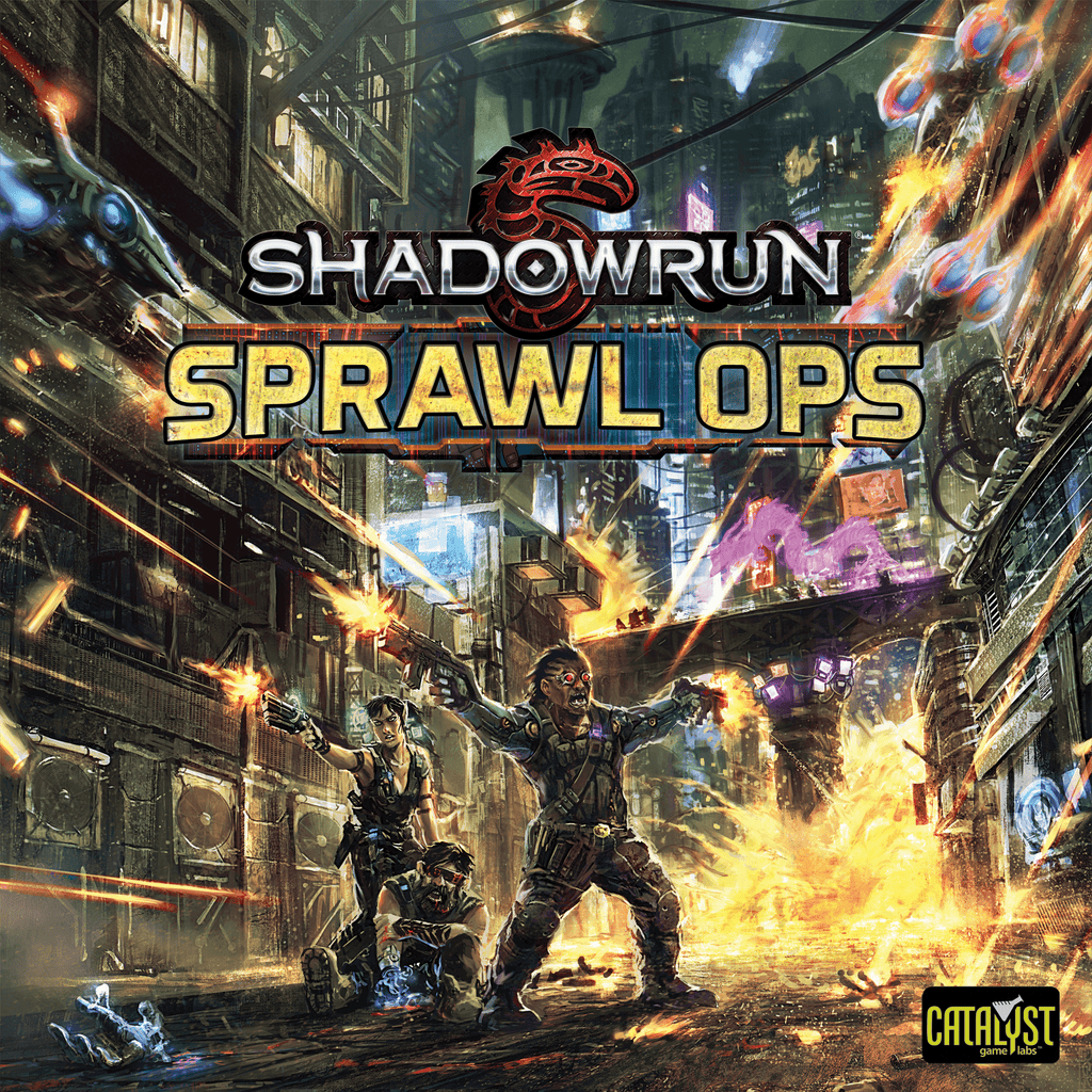 Shadowrun RPG: Sprawl Ops Board Game