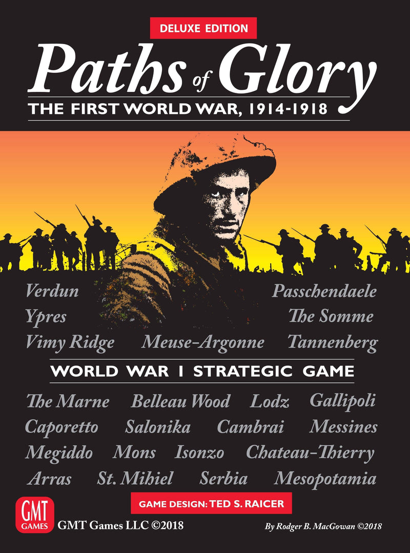 Paths of Glory: The First World War 1914-1918 Delxue Edition by GMT Games | Watchtower