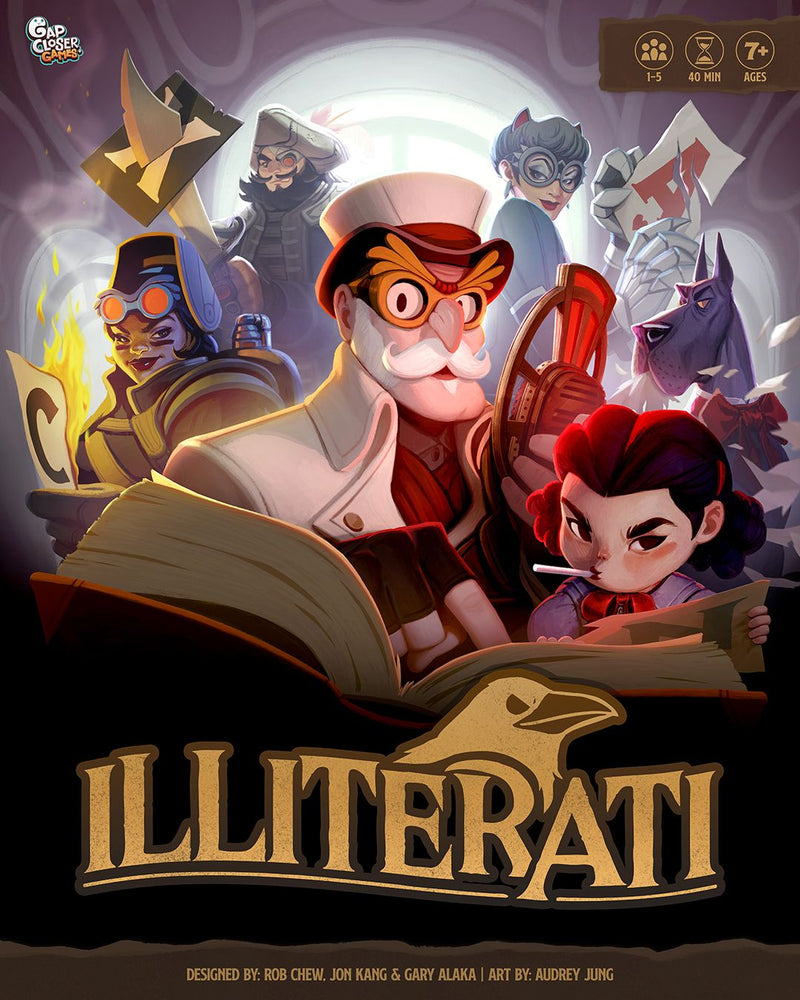 Illiterati by Gap Closer Games | Watchtower