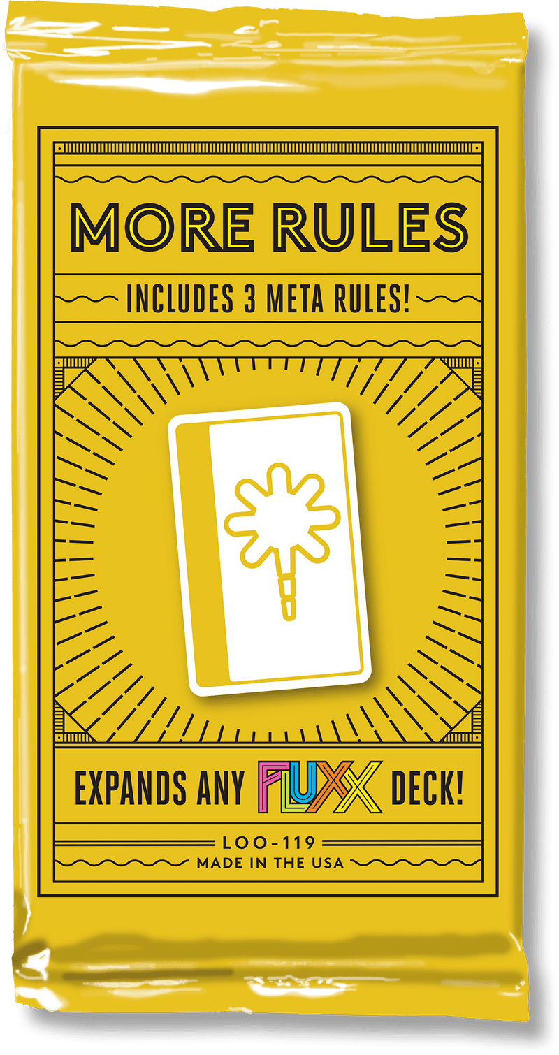 Fluxx: More Rules Expansion Deck by Looney Labs | Watchtower