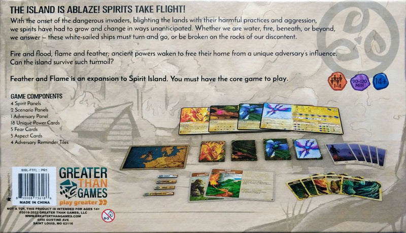 Spirit Island: Feather and Flame Expansion by Greater Than Games | Watchtower