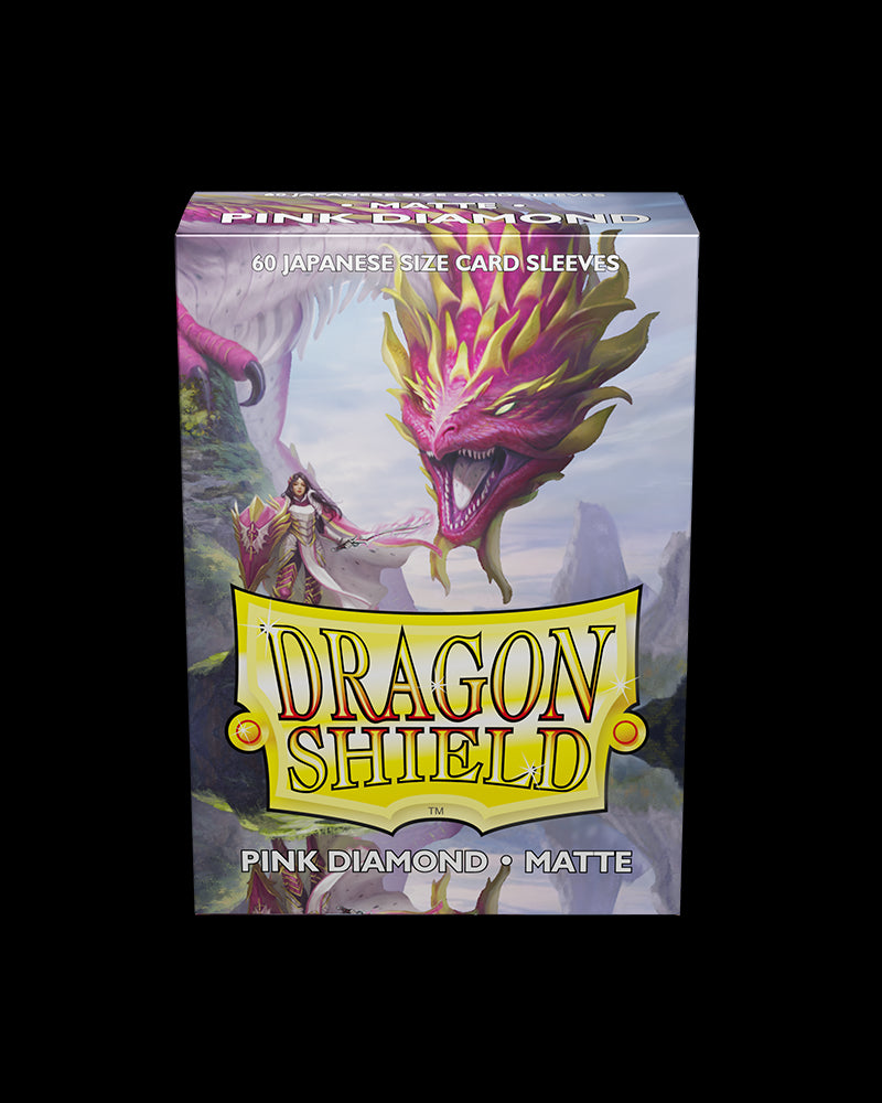 Dragon Shields Japanese: (60) Matte - Pink Diamond from Arcane Tinmen image 9