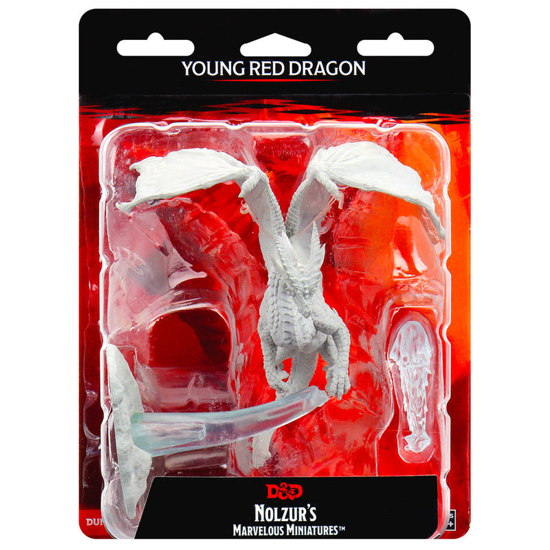 Dungeons & Dragons Nolzur's Marvelous Unpainted Miniatures: W11 Young Red Dragon from WizKids image 4