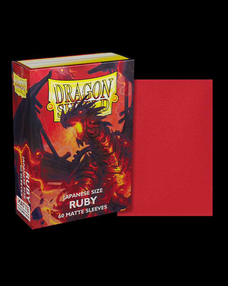 Dragon Shields Japanese: (60) Matte Ruby from Arcane Tinmen image 7