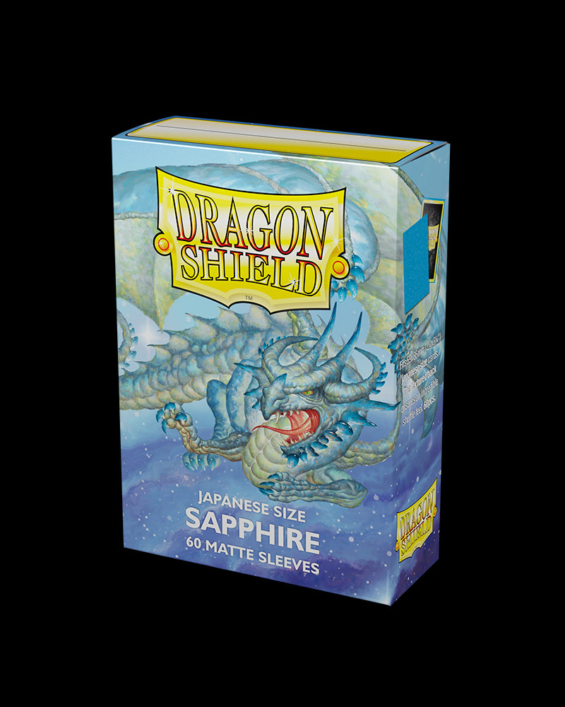 Dragon Shields Japanese: (60) Matte Sapphire from Arcane Tinmen image 10