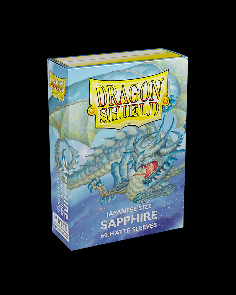 Dragon Shields Japanese: (60) Matte Sapphire from Arcane Tinmen image 12