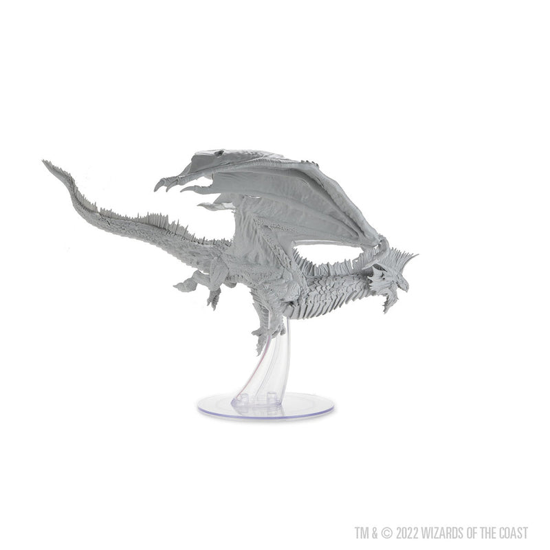 Dungeons & Dragons Nolzur's Marvelous Unpainted Miniatures: Adult Silver Dragon from WizKids image 13
