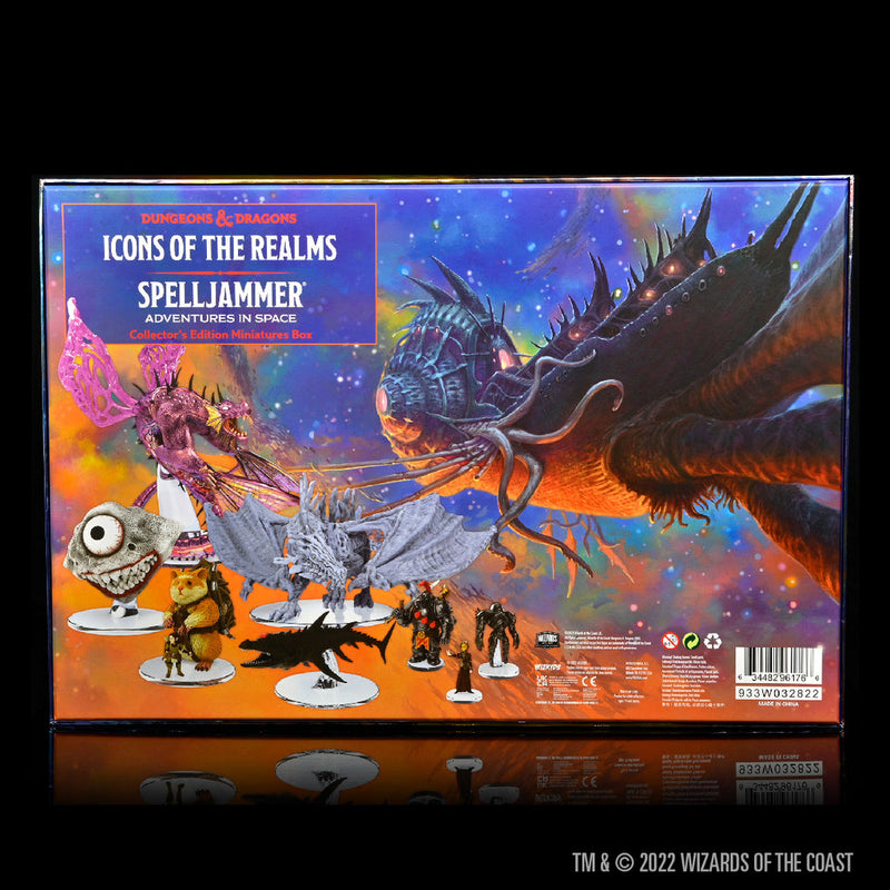 Dungeons & Dragons: Icons of the Realms Set 24 Spelljammer Adventures in Space Collector's Edition from WizKids image 10
