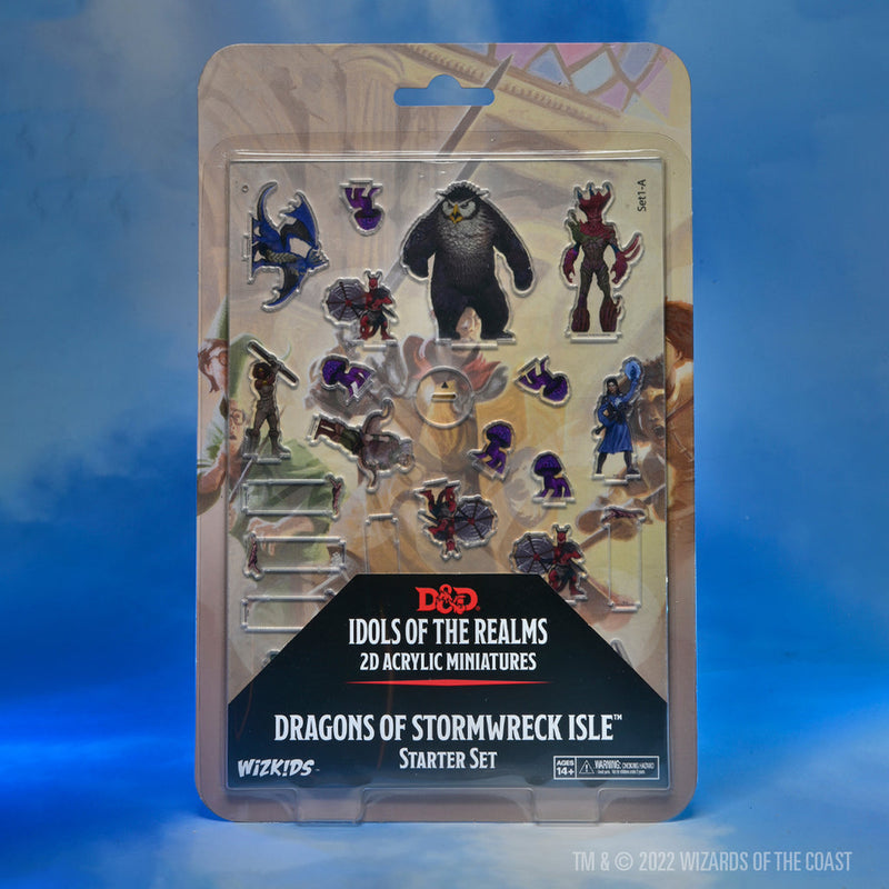 Dungeons & Dragons Fantasy Miniatures: Idols of the Realms 2D Dragons of Stormwreck Isle from WizKids image 36