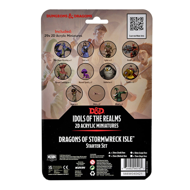 Dungeons & Dragons Fantasy Miniatures: Idols of the Realms 2D Dragons of Stormwreck Isle from WizKids image 22