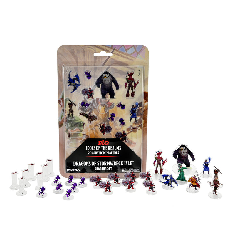 Dungeons & Dragons Fantasy Miniatures: Idols of the Realms 2D Dragons of Stormwreck Isle from WizKids image 19