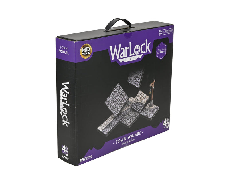WarLock Tiles: Town & Village - Town Square from WizKids image 15