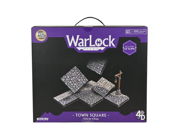 WarLock Tiles: Town & Village - Town Square from WizKids image 14