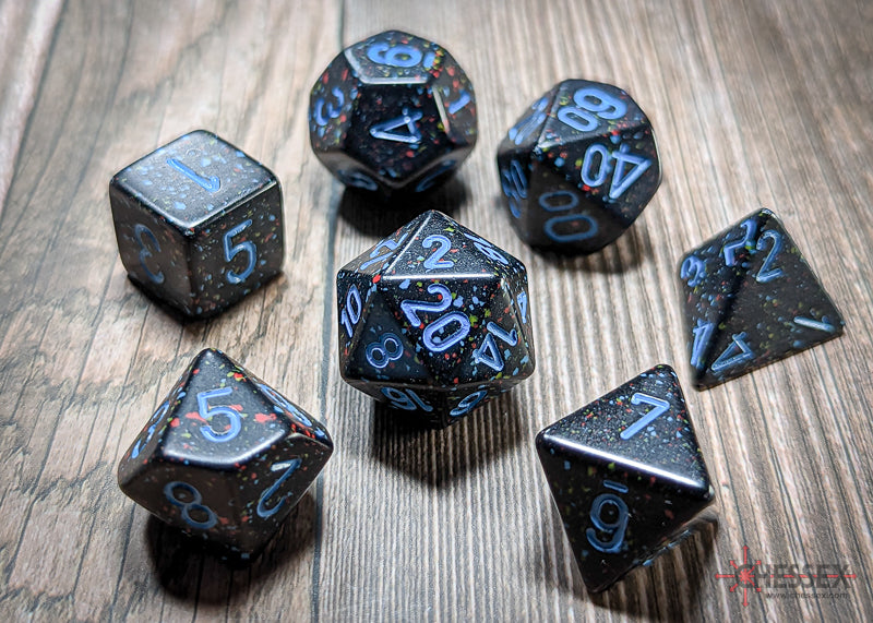 Speckled: Poly Blue Stars (7) from Chessex image 1