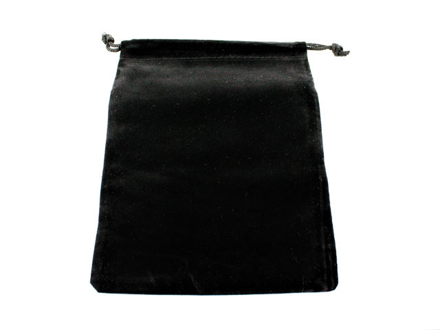 Black Velour Dice Pouch (large) from Chessex image 1