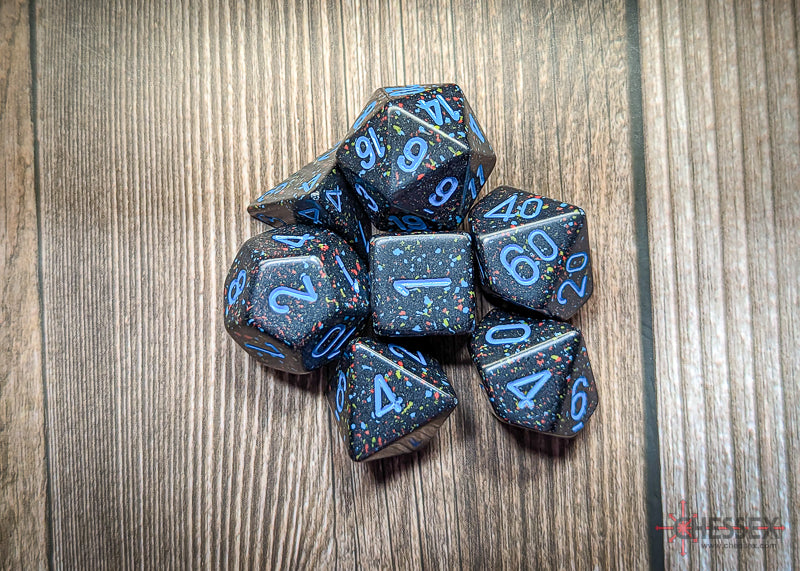 Speckled: Poly Blue Stars (7) from Chessex image 2