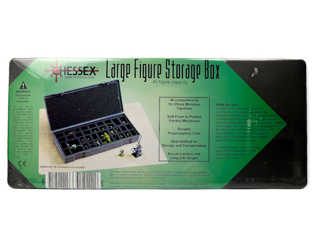 Figure Storage Box: Very Large (40 figure capacity) from Chessex image 1