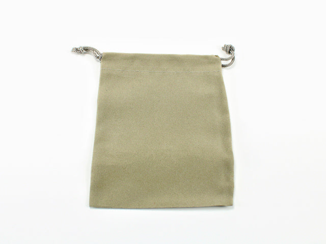 Grey Velour Dice Pouch (small) from Chessex image 1
