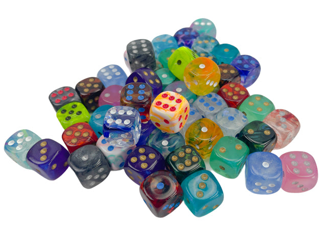 Signature: 12mm D6 Assorted Bag of Dice (50) from Chessex image 1