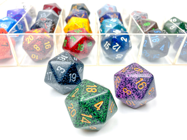 Speckled: 34mm d20 Loose Dice Sampler (24 dice) from Chessex image 3