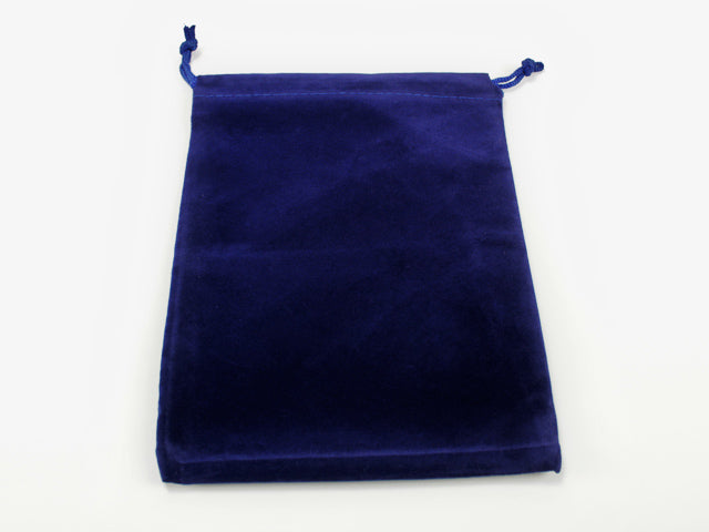 Blue Velour Dice Pouch (large) from Chessex image 1