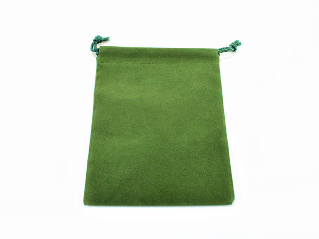 Green Velour Dice Pouch (small) from Chessex image 1
