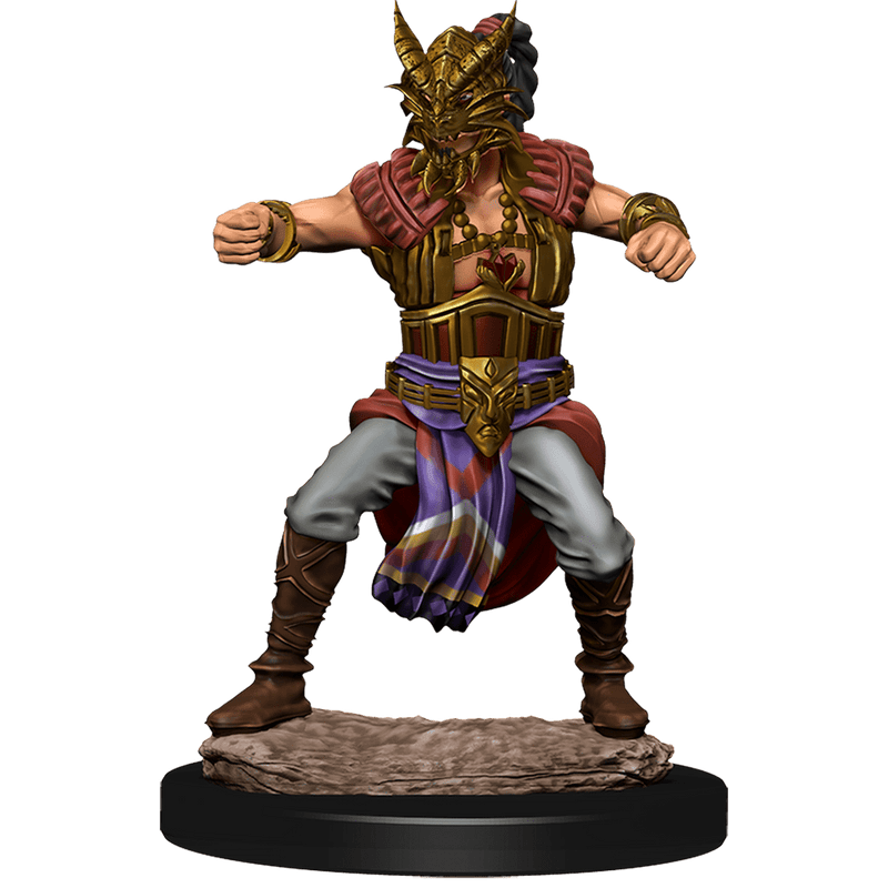 Dungeons & Dragons Nolzur's Marvelous Unpainted Miniatures: W08 Male Human Monk from WizKids image 8
