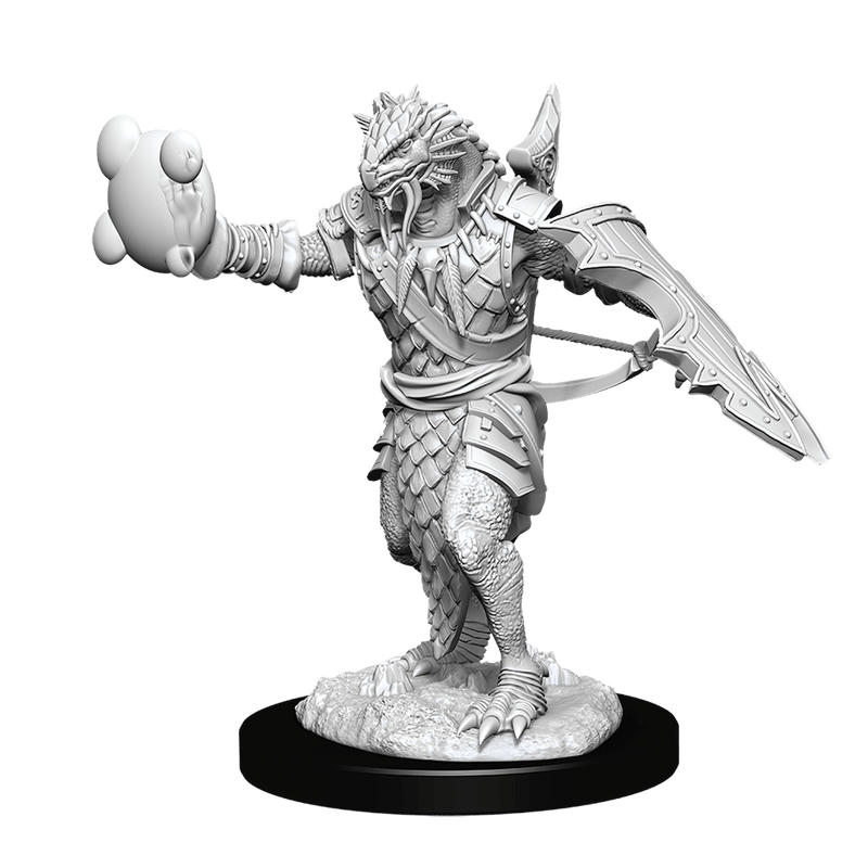 Dungeons & Dragons Nolzur's Marvelous Unpainted Miniatures: W11 Male Dragonborn Paladin from WizKids image 12