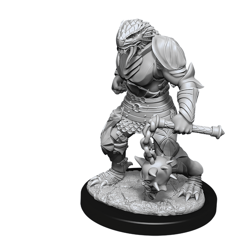 Dungeons & Dragons Nolzur's Marvelous Unpainted Miniatures: W11 Male Dragonborn Paladin from WizKids image 14