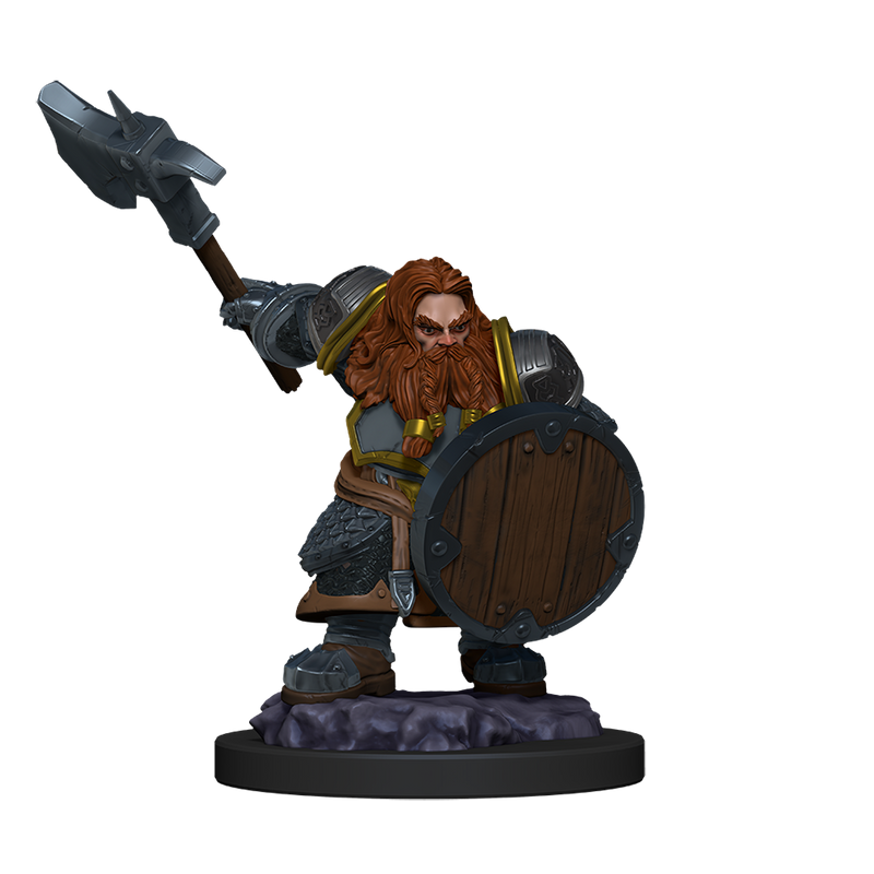 Dungeons & Dragons Nolzur's Marvelous Unpainted Miniatures: W11 Male Dwarf Fighter from WizKids image 15