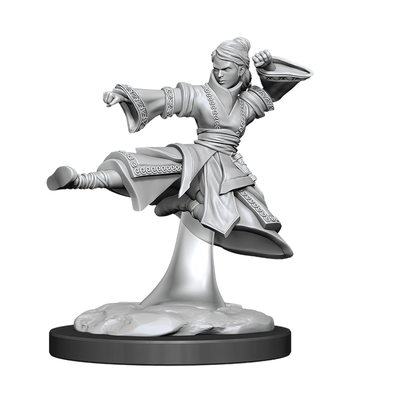 Dungeons & Dragons Nolzur's Marvelous Unpainted Miniatures: W11 Female Human Monk from WizKids image 12